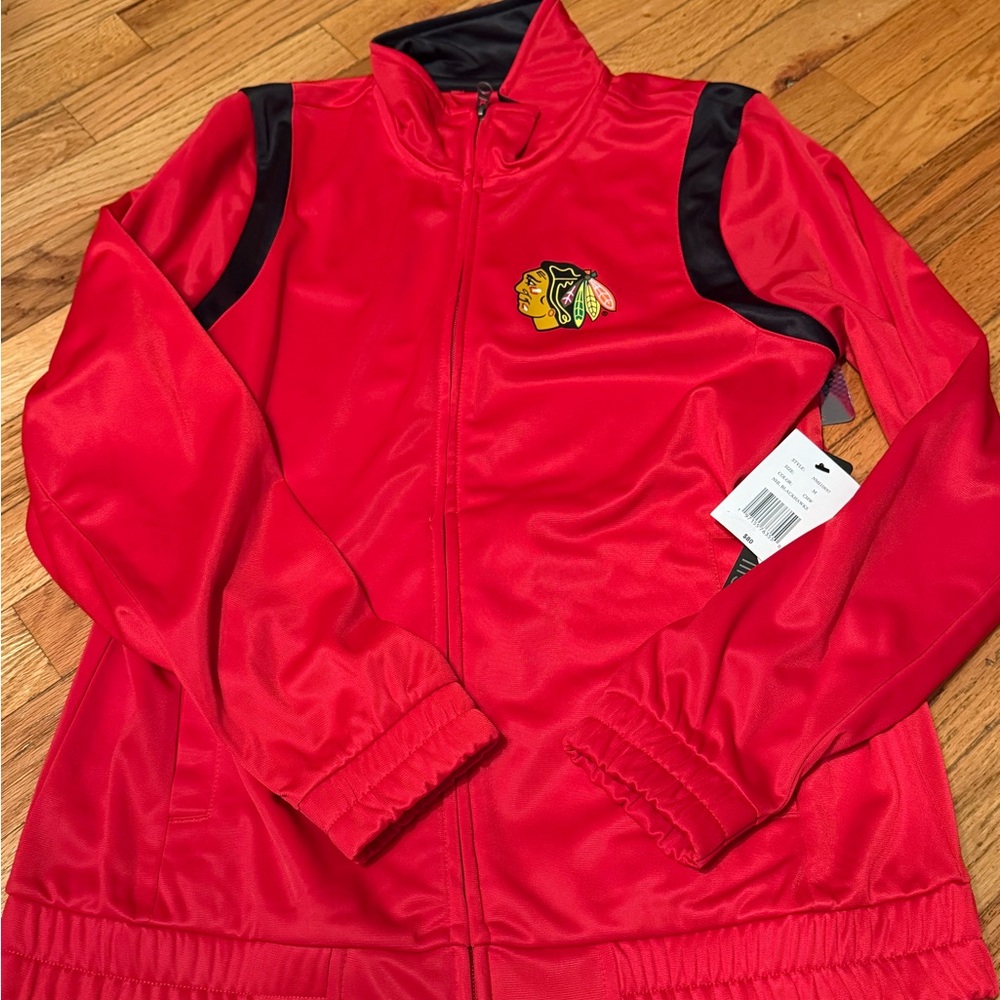 Woman’s Chicago Blackhawks jacket size medium